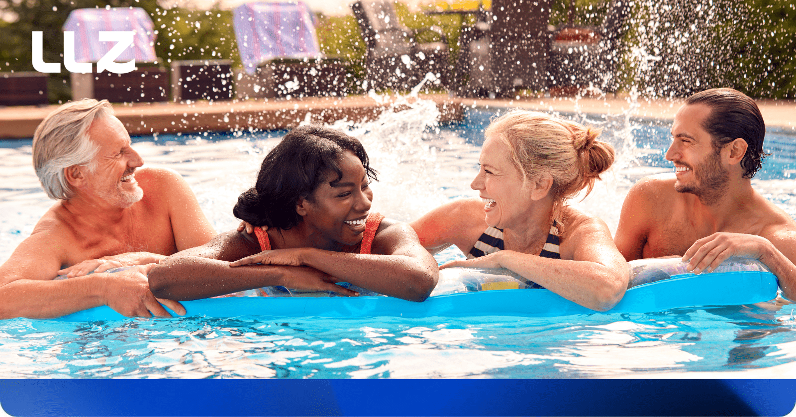 Área de lazer no condomínio